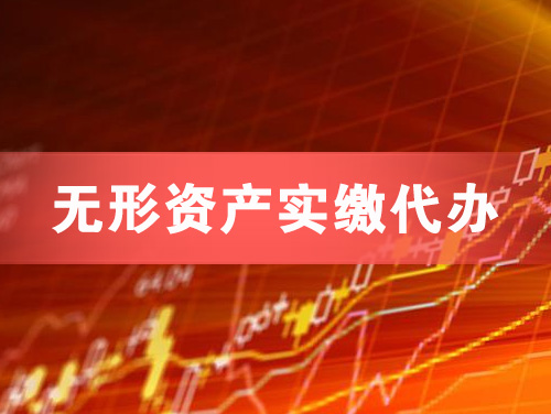 盘州无形资产实缴资本代办